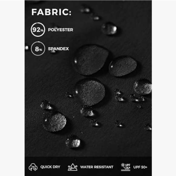 Willit Cargo Hiking Water Resistant Jogger Pants Black Size Medium - Picture 7 of 12